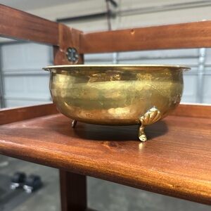 Vintage Brass Planter
